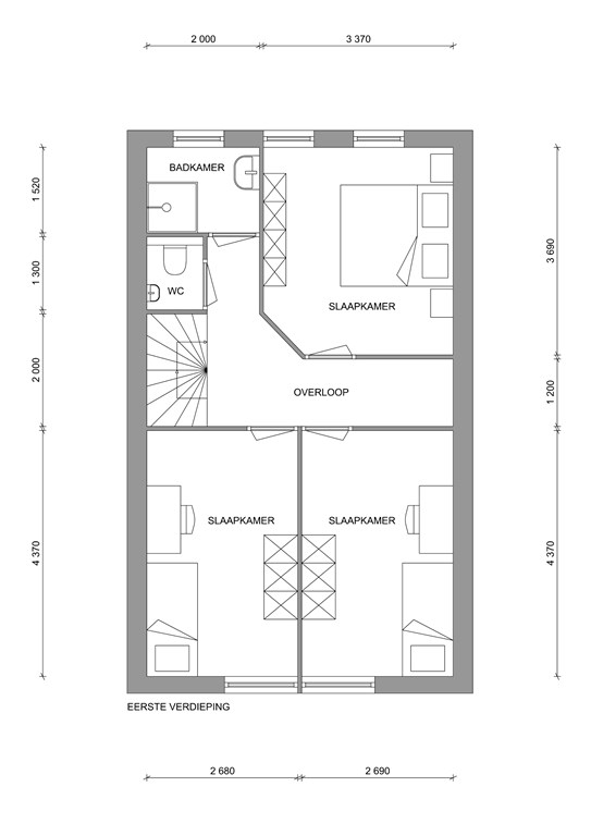 mediumsize floorplan